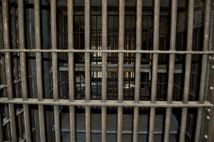 Prison,Cell,Bars,In,An,Old,Jail