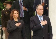 Kamala Harris and Doug Emhoff
