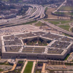 Pentagon ROGUE Operations Stun Senate Aerial view of the Pentagon surrounded by roads
