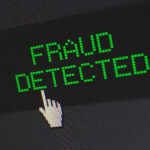 Massive Liquor Fraud EXPOSED Fraud detected text with a pixelated cursor icon.