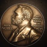 Trump’s Nobel Medal Surprise Bronze medal featuring a profile of Alfred Nobel