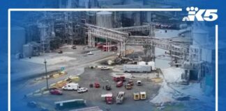 Tank rupture at Longview paper mill kills 1, injures several; 9 unaccounted for, say fire officials