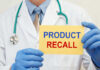 Potato Chips YANKED – Huge Recall Doctor holding a product recall sign in gloves