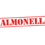 Salmonella Scare Shakes Popular Seasoning Red stamp with the word 'SALMONELLA' indicating a health warning