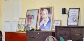 Raul and Fidel Castro
