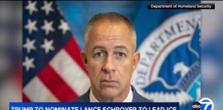 Trump names Lance Schroyer as new ICE director nominee