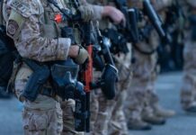 Explosive Drones, Snipers — White House Plot Revealed Law enforcement officers in tactical gear holding weapons