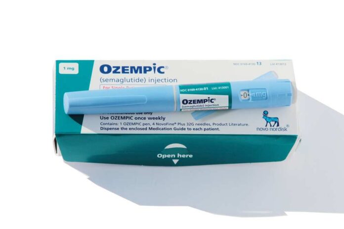 Ozempic.,Semaglutide,Is,An,Anti-diabetic,Medication,Used,For,The,Treatment Ozempic injection pen and packaging for diabetes treatment