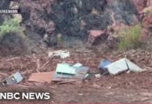 VIDEO: Deadly Wall Of Water Ambushes Iconic Trail More than a dozen people feared missing in Grand Canyon flash floods