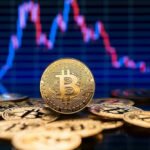 Bitcoin Vault Bug Opens $89M Heist Bitcoin coins with a fluctuating price chart background.
