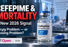 Common Antibiotic, Chilling Mortality Rate Cefepime Linked to Higher Mortality? New 2026 Evidence Raises a Dosing Question