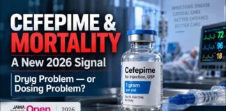 Cefepime Linked to Higher Mortality? New 2026 Evidence Raises a Dosing Question