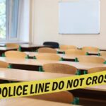 Gunman Storms Elementary School — Latest DETAILS Empty classroom blocked by police tape