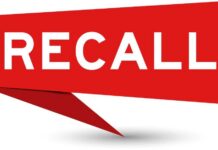 Mouse In Jar Sparks Recall Of Food Product Red banner with the word RECALL in bold white letters