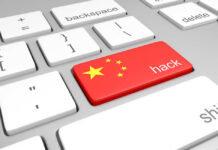 Google Flags Chilling China Upgrade Keyboard key with China flag and hack label