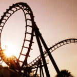 Beloved Park Vanishes — 36 Years, Gone Roller coaster loops at sunset
