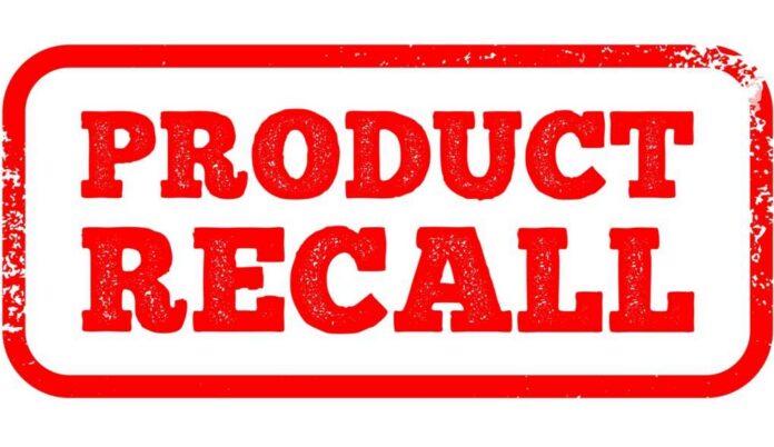 shutterstock_28106044571 Product recall notice in bold red stamp style text